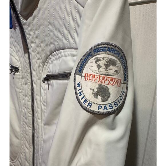 NAPAPIJRI GEOGRAPHIC Winter Passion women's M full zip Lined jacket - Picture 6 of 9